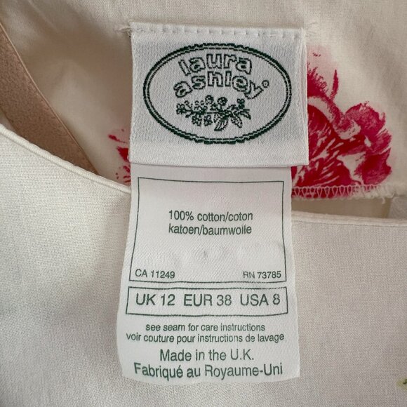 Laura Ashley Size 8 Floral Tea Length dress - Picture 6 of 7